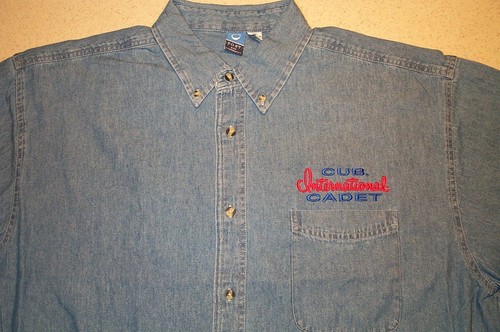 Camicia denim cub cadet - denim, ih