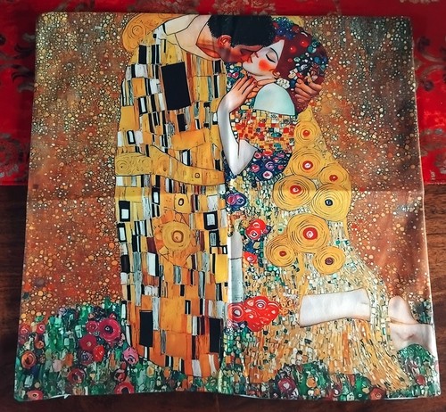 Copricuscino gustav klimt kiss - gustav,