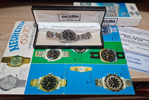 1970 sicura breitling sec - breitling, 1/5