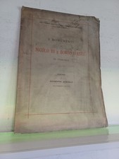 Giuseppe Agnelli, 'I monumenti