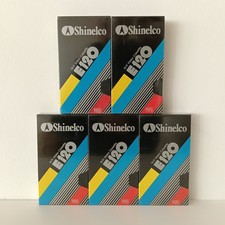 5 Videocassette VHS vergini