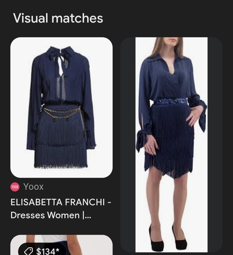 Elisabetta franchi top blue - top,