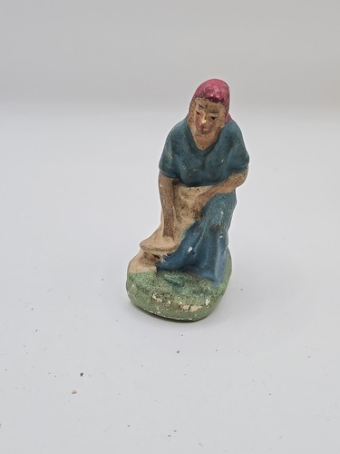 Personaggio presepe vintage - personaggio,