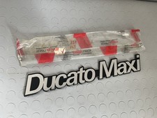 FIAT DUCATO MAXI LOGO EMBLEMA FREGIO STEMMA TARGHETTA ORIGINALE