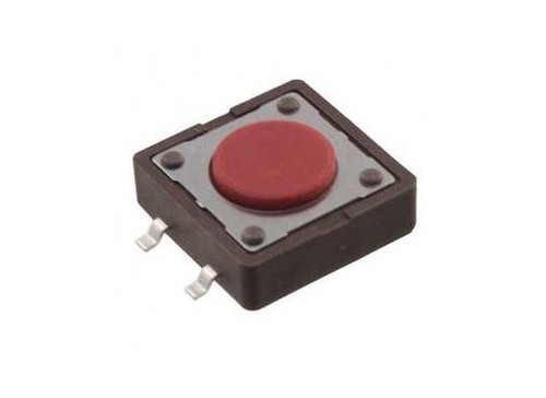 10x micro mini pulsante rosso - micro,