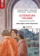 Letteratura italiana. Manuale per studi universitari. Vol. 1 - Alfano Gian...