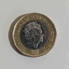 Moneta Rara One Pound sterlina