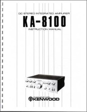 Kenwood KA-8100 Amplificatore