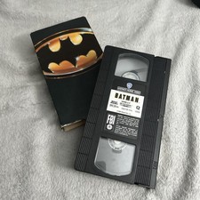 Batman VHS 1989 Michael Keaton
