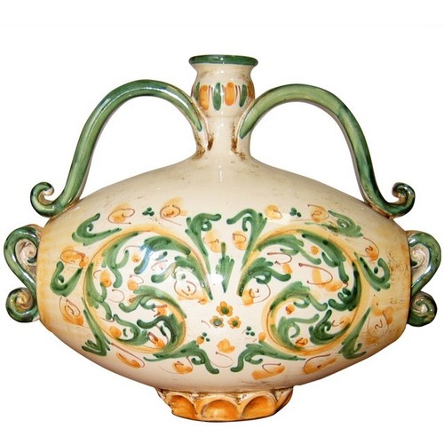 Vaso ceramica siciliana - siciliana, antico