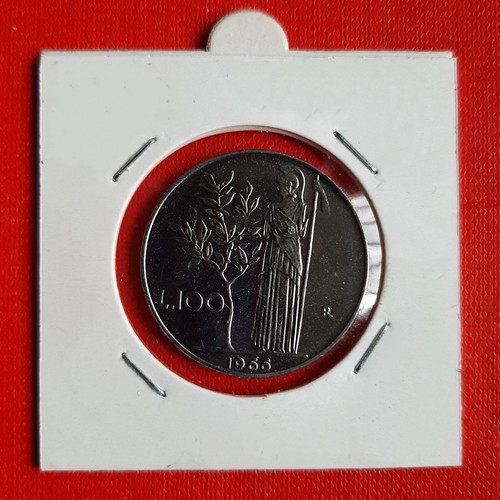 100 lire 1966 minerva tipo - 1966,