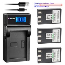 Kastar Battery LCD Charger for