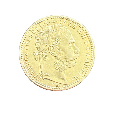 Ungheria 1889 oro franchi - ungheria,
