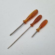 3 SMALL SCREWDRIVER 6 Flutes V12000 10000 5000 TOOL KIT BAG FERRARI DINO 246 206