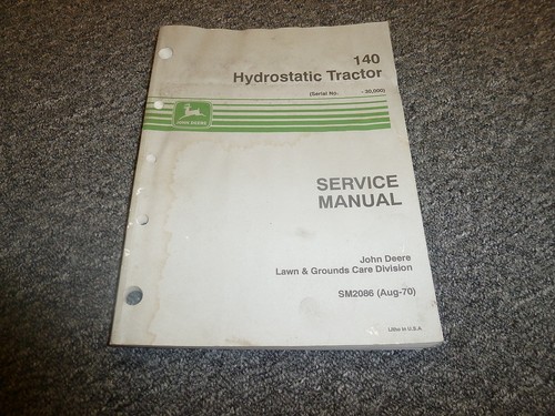 Manuale riparazione servizio