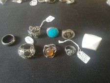 LOTTO ANELLI ARGENTO(PRESENZA