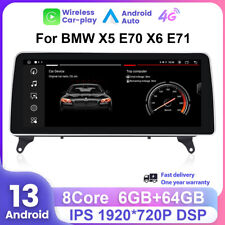 Autoradio BMW X5 E70 X6 E71 2007-2010 CarPlay 12,3 pollici Android 14 DAB+