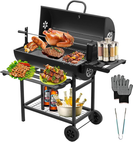 Barbecue carbonella con - a,