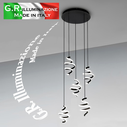 Lampadario sospensione led - a,
