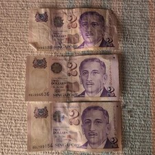 Singapore vecchie banconote - , da
