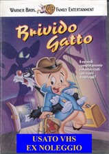 BRIVIDO GATTO - VHS EX NOLEGGIO  ANIMAZIONE