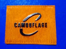 ? TOPPA JEANS CAMOUFLAGE IN CAVALLINO ARANCIONE LOGO DESIGN MODA ITALIA STILE?