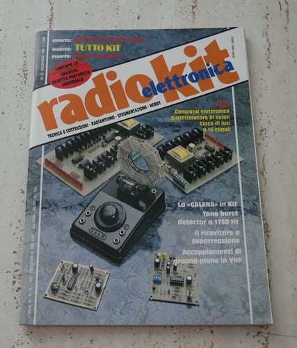 Radio kit elettronica 12 - kit, n.12