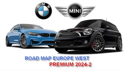 Road map bmw mini - -, europe