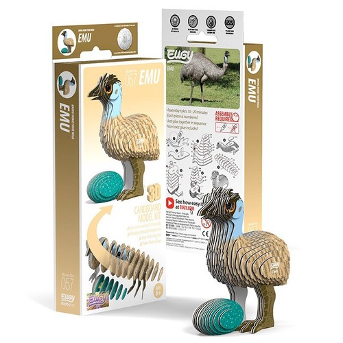Emu kit modellino cartone - modellino, 3d