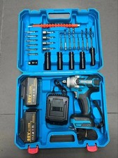 AVVITATORE BULLONI AD IMPULSI A DOPPIA BATTERIA 88V PISTOLA PNEUMATICO AUTO