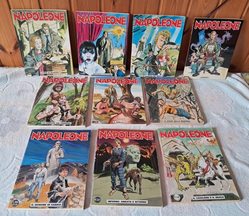 Lotto fumetti napoleone - lotto, 10