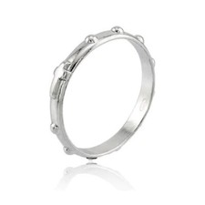 Anello rosario argento 925 - argento,