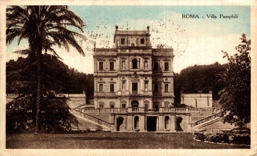 Roma villa pamphili f - pamphili,