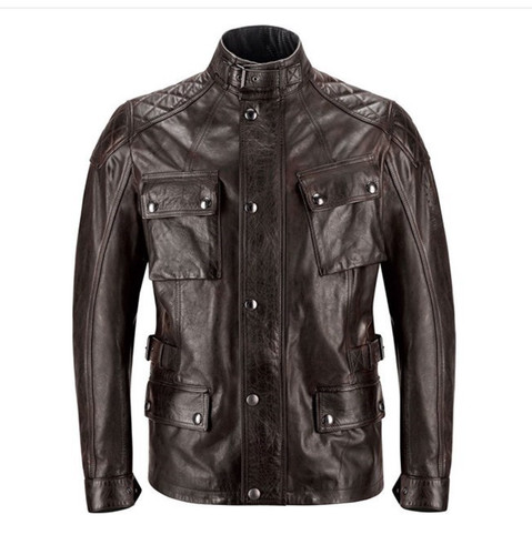 Giacca pelle belstaff - di,