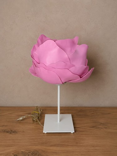 Lampada fiore artigianale - lampada,