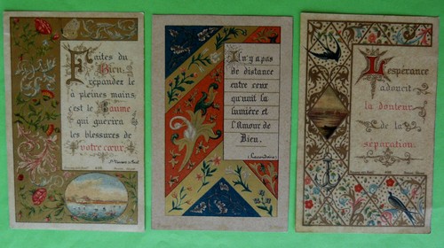 Santino holy card canivet - card, 3