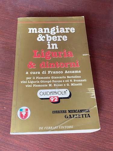 Mangiare bere liguria e - mangiare,