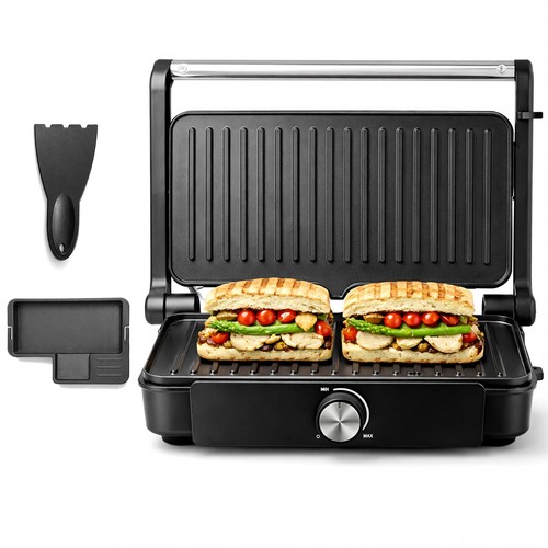 Panini press grill manopola - press,