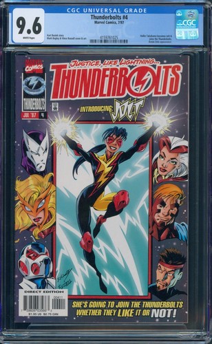 Thunderbolts cgc 6 1 - thunderbolts, #4