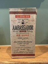 Scatola whisky scozzese