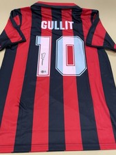 Maglia firmata Ruud Gullit AC