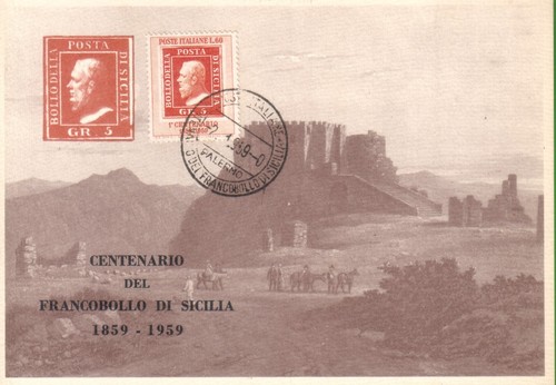 1959 fdc italia cartolina - 1959,