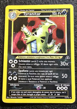 Pokemon Tyranitar 12/75 Rara Holo Neo Discovery Anno 2001 Ita  Condizione Poor
