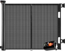 Cancelletto per Bambini Scale 0-150 cm Cancelletto per Cani con Barra di Support