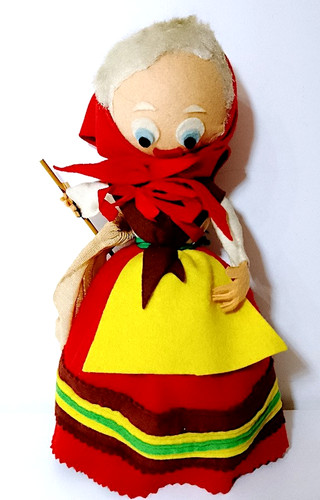 Befana vecchia nonnina 60s - befana,