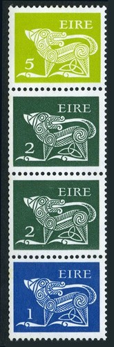 Irlanda 348bc striscia - ,, mnh