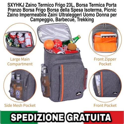 Zaino termico frigo - zaino, 25l,