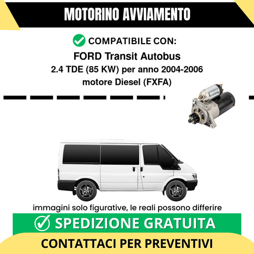 Motorino avviamento ford - motorino,