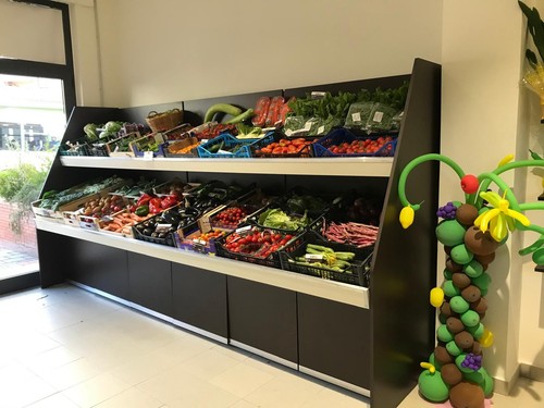 Scaffalatura per ortofrutta - scaffalatura,