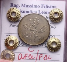 NL* ITALIA 20 Lire BRONZITAL 1958 QFDC/ FDC  Perizia Filisina Massimo